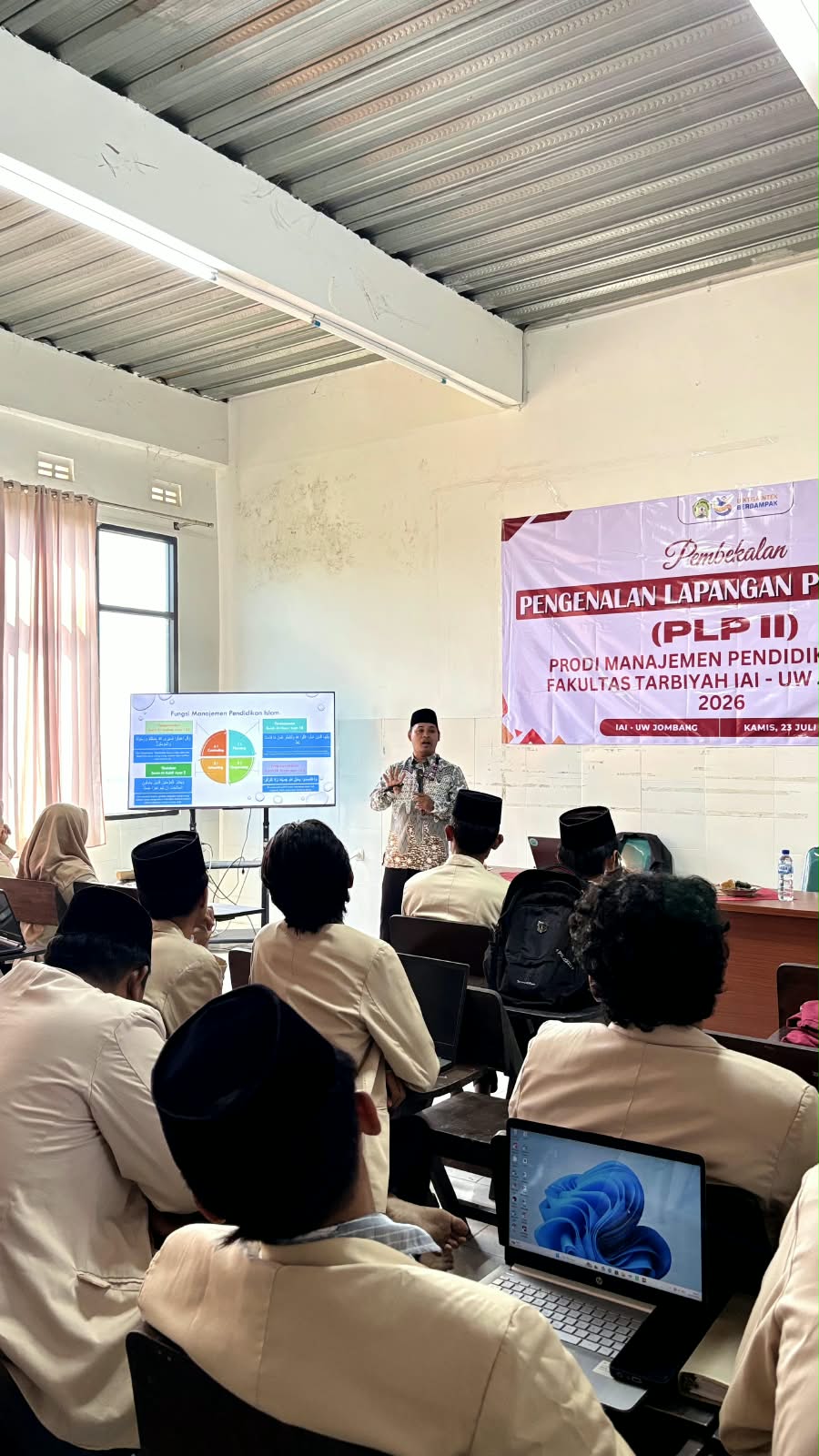 Pelepasan 46 Mahasiswa MPI IAI UW Jombang untuk Melaksanakan PLP Tahun 2026